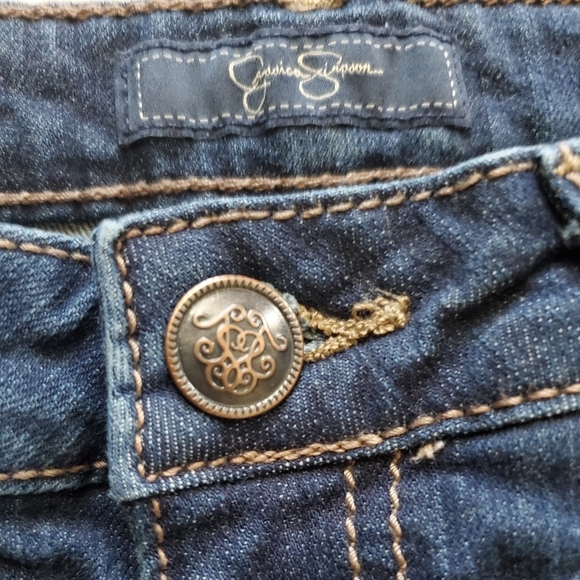 JESSICA SIMPSON Rockin curvy bootcut denim jeans. Size 26 - Picture 5 of 11